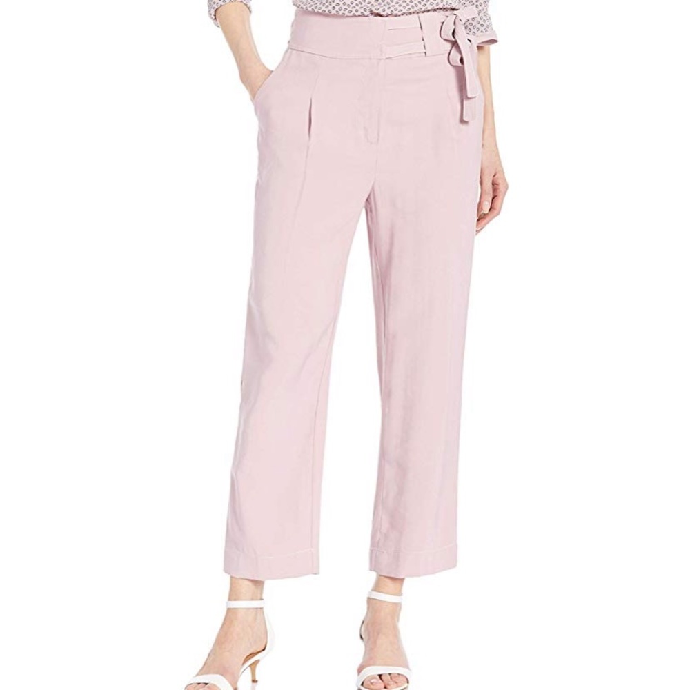 Moon River Double Tie Waist Trousers